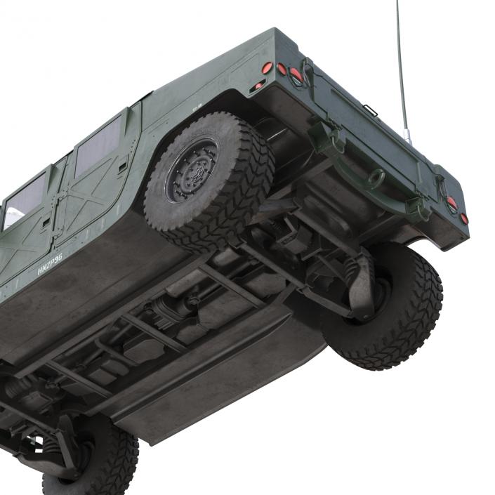 High Mobility Multipurpose Wheeled Vehicle Humvee 3D model