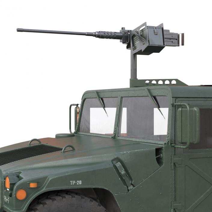 High Mobility Multipurpose Wheeled Vehicle Humvee 3D model