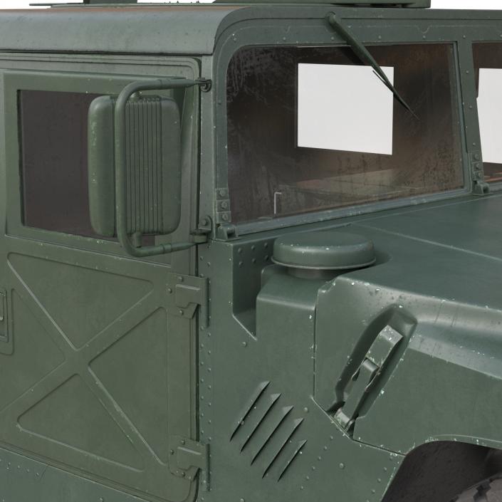 High Mobility Multipurpose Wheeled Vehicle Humvee 3D model