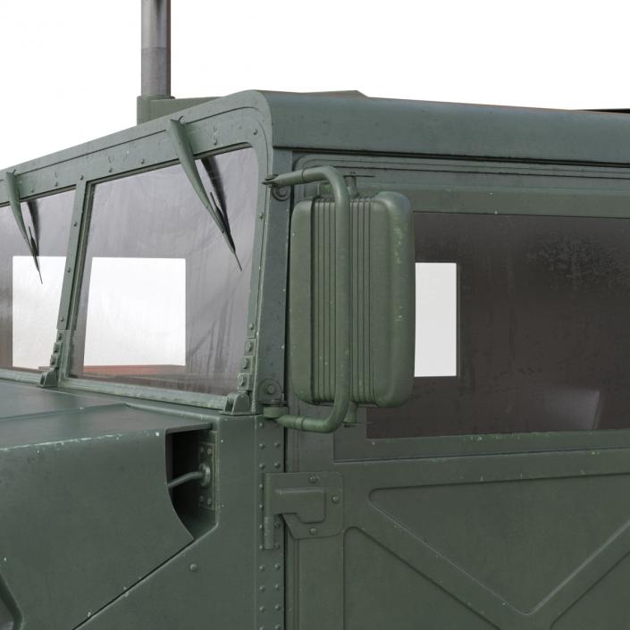 High Mobility Multipurpose Wheeled Vehicle Humvee 3D model