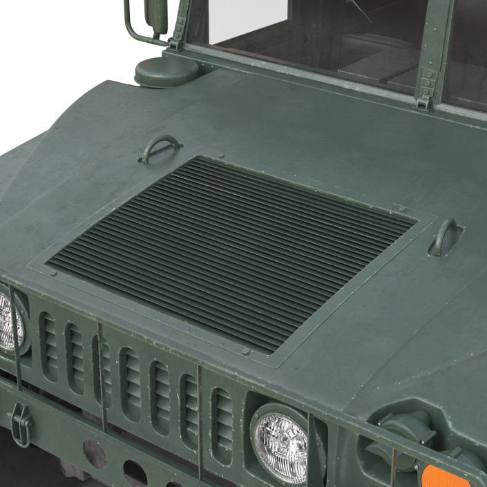 High Mobility Multipurpose Wheeled Vehicle Humvee 3D model