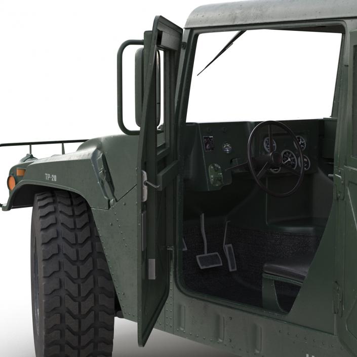 High Mobility Multipurpose Wheeled Vehicle Humvee 3D model