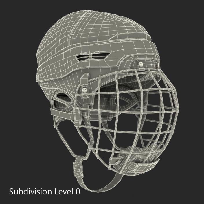 3D model Ice Hockey Helmet Generic