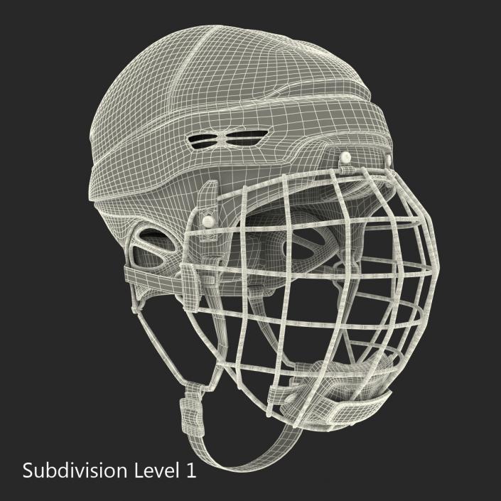 3D model Ice Hockey Helmet Generic