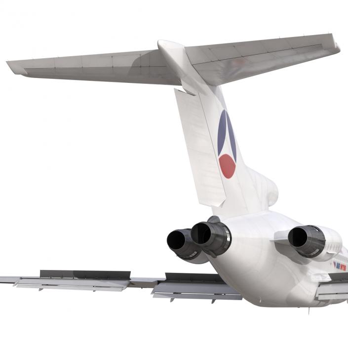 3D model Boeing 727-100 Air France