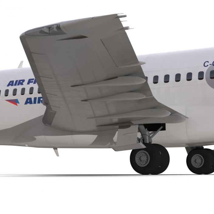 3D model Boeing 727-100 Air France