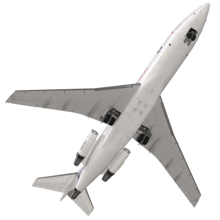 3D model Boeing 727-100 Air France