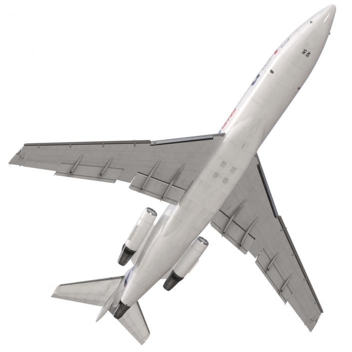 3D model Boeing 727-100 Air France