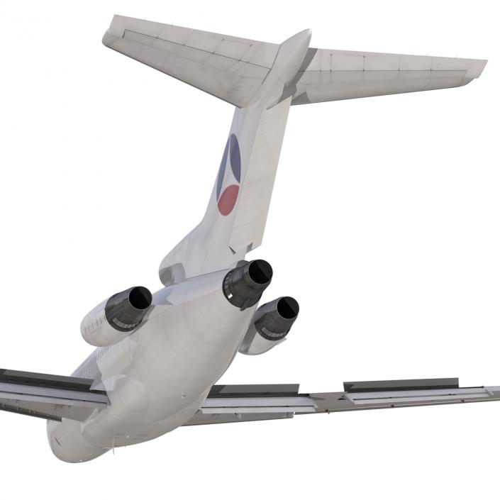 3D model Boeing 727-100 Air France