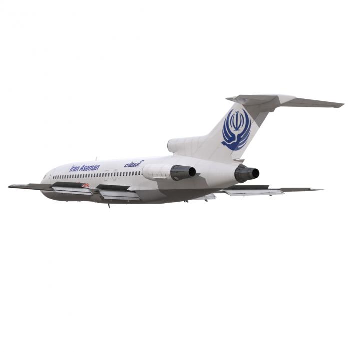 3D Boeing 727-100 Iran Aseman