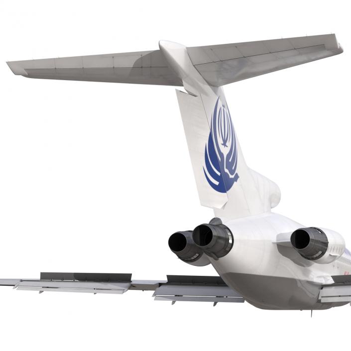 3D Boeing 727-100 Iran Aseman