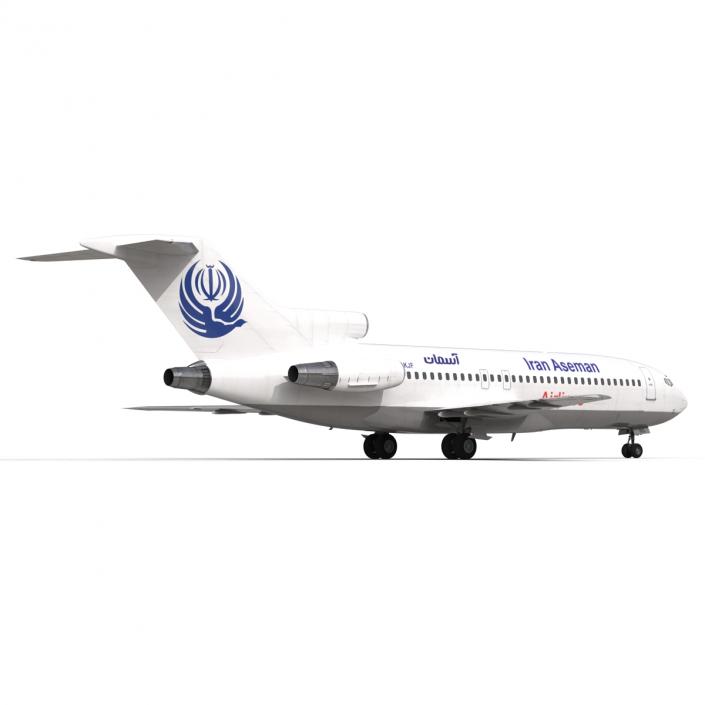 3D Boeing 727-100 Iran Aseman