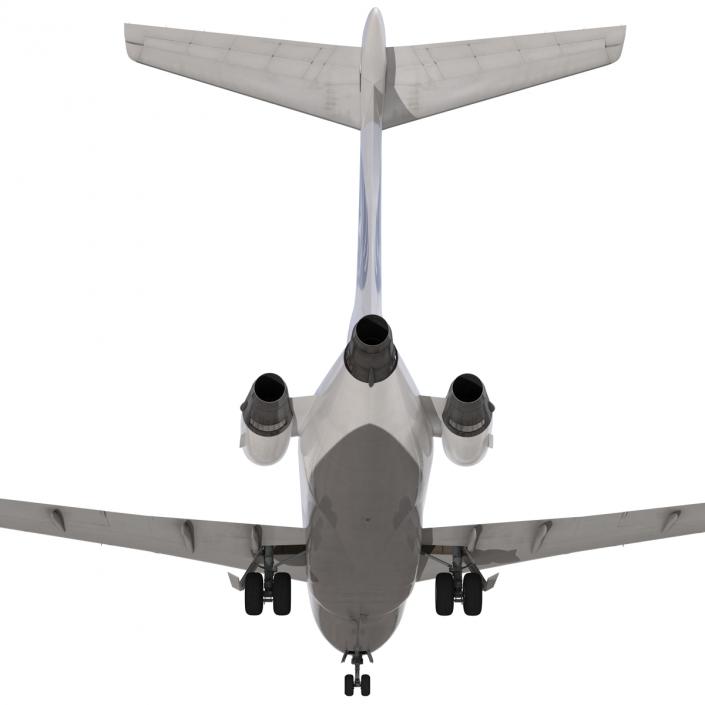 3D Boeing 727-100 Iran Aseman