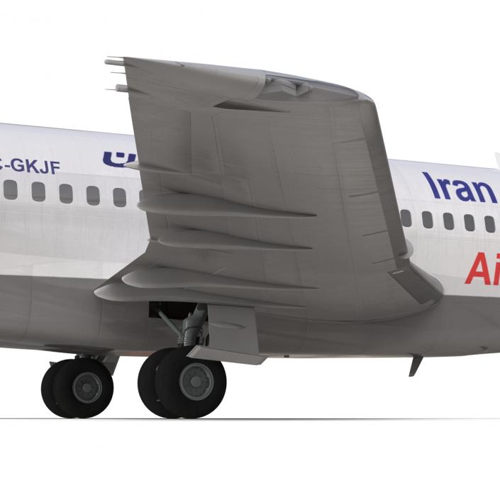 3D Boeing 727-100 Iran Aseman