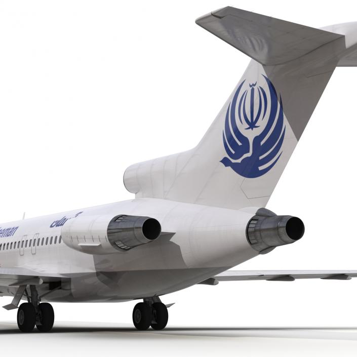 3D Boeing 727-100 Iran Aseman