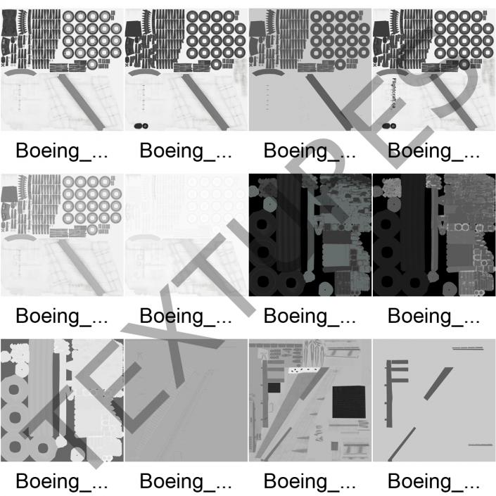 3D Boeing 727-100 Iran Aseman