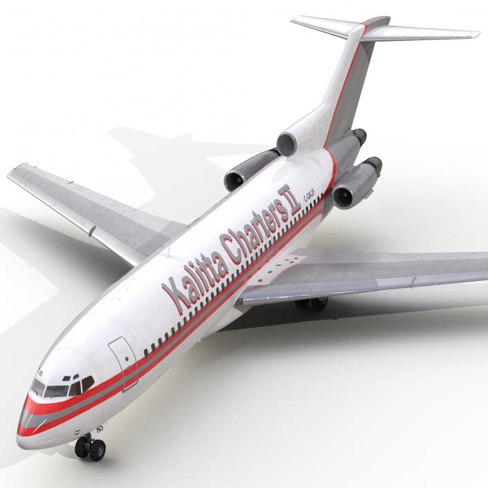 3D Boeing 727-100 Kalitta Air