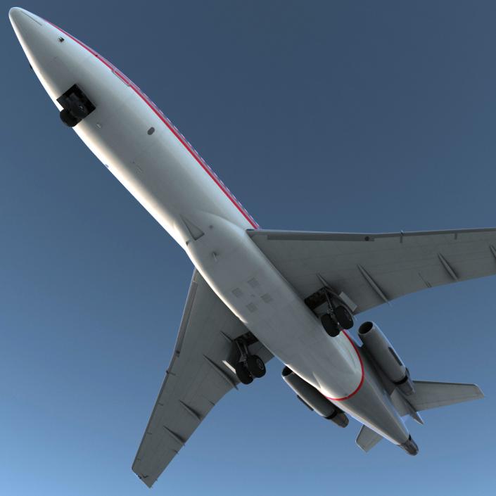 3D Boeing 727-100 Kalitta Air