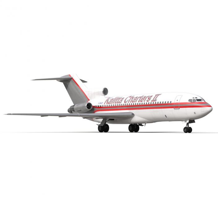 3D Boeing 727-100 Kalitta Air