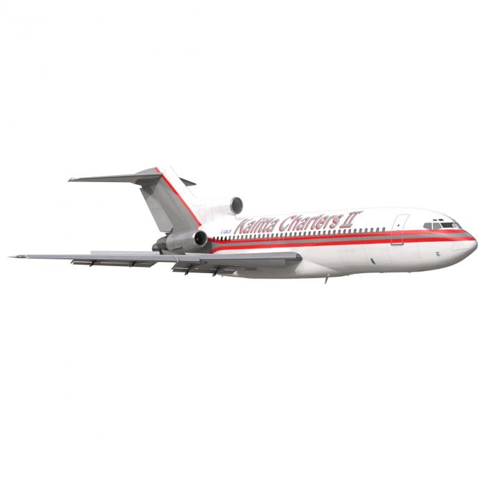 3D Boeing 727-100 Kalitta Air