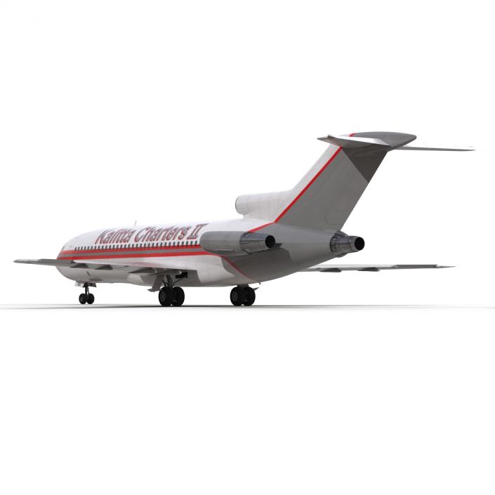 3D Boeing 727-100 Kalitta Air