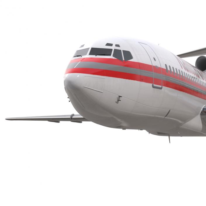 3D Boeing 727-100 Kalitta Air