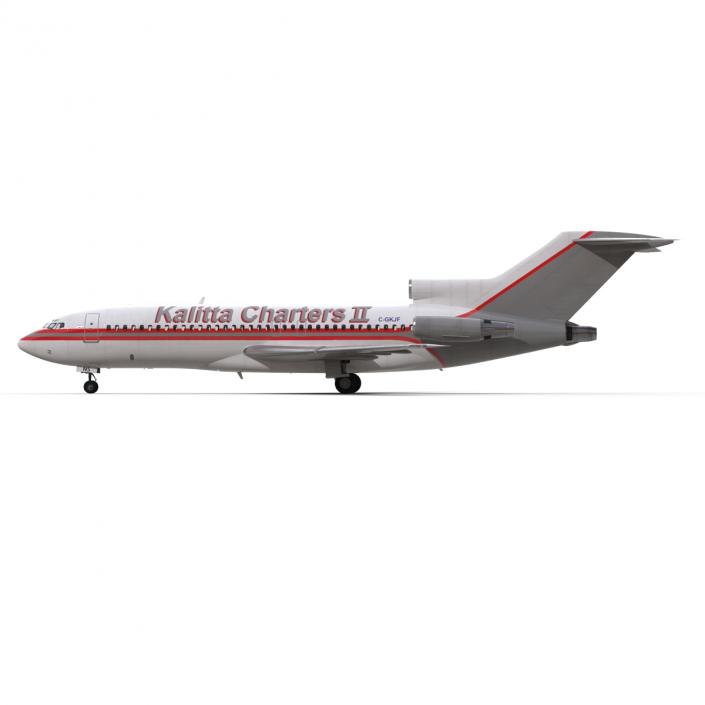 3D Boeing 727-100 Kalitta Air