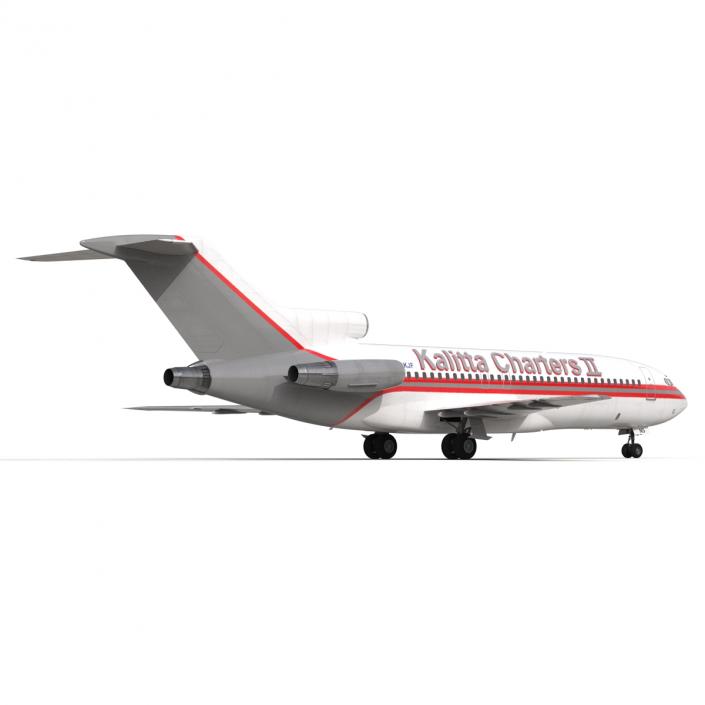 3D Boeing 727-100 Kalitta Air