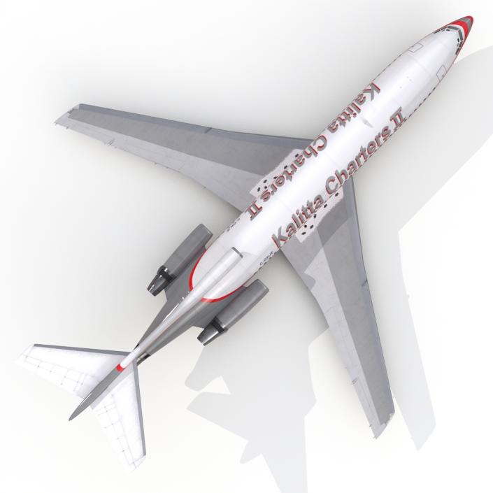 3D Boeing 727-100 Kalitta Air