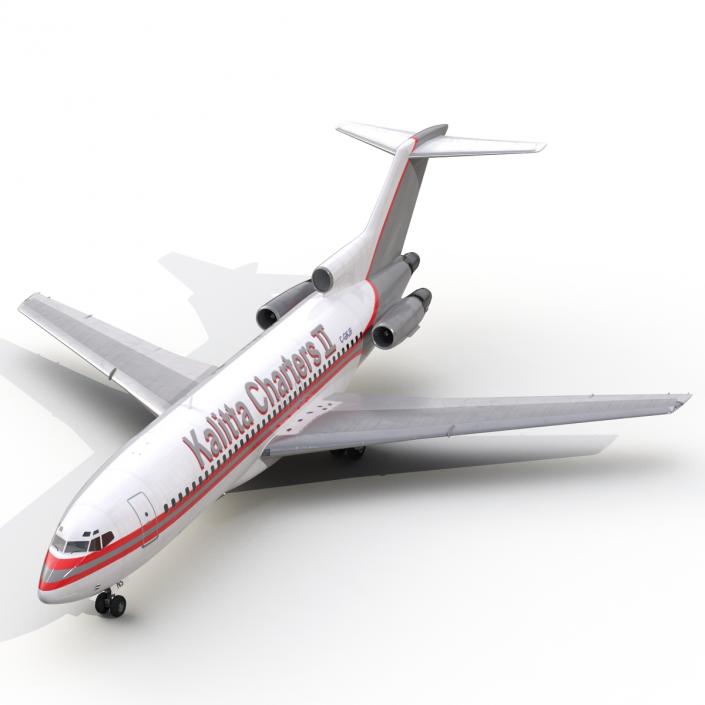 3D Boeing 727-100 Kalitta Air