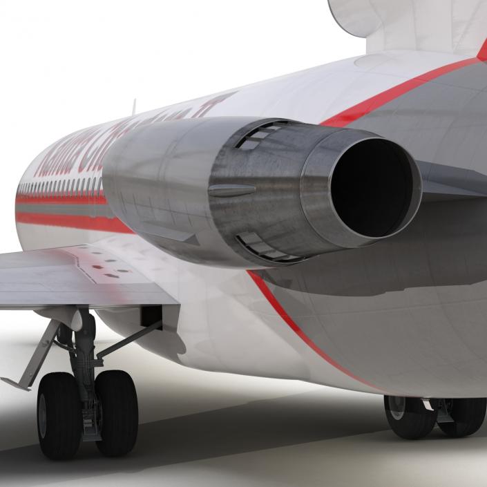 3D Boeing 727-100 Kalitta Air