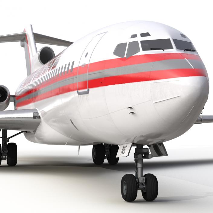 3D Boeing 727-100 Kalitta Air