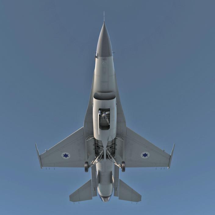 3D model Fighter F-16 Fighting Falcon Israel