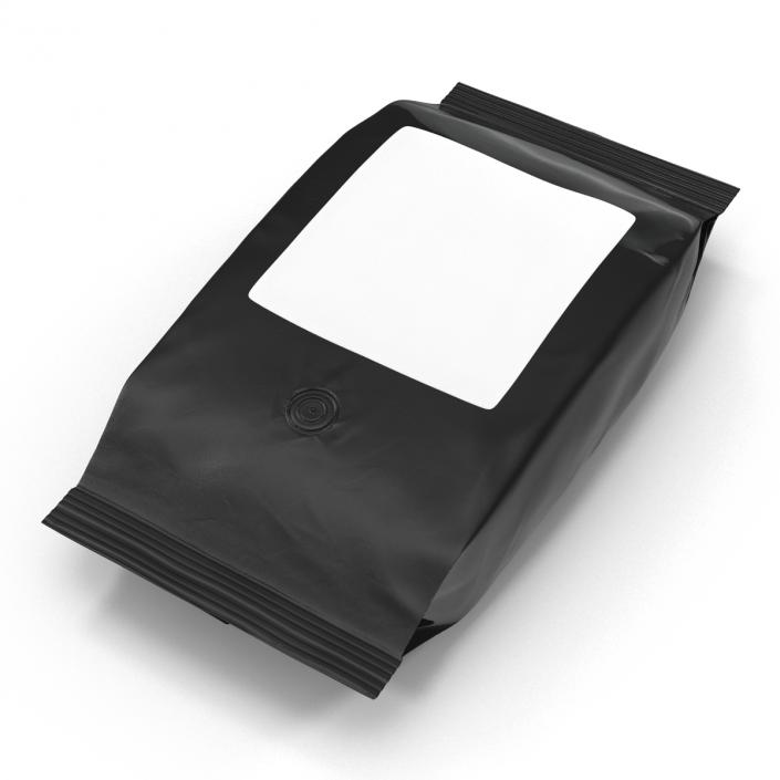 Ground Coffee Bag Plastic 2 3D