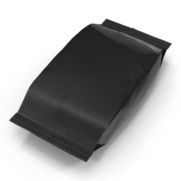 Ground Coffee Bag Plastic 2 3D