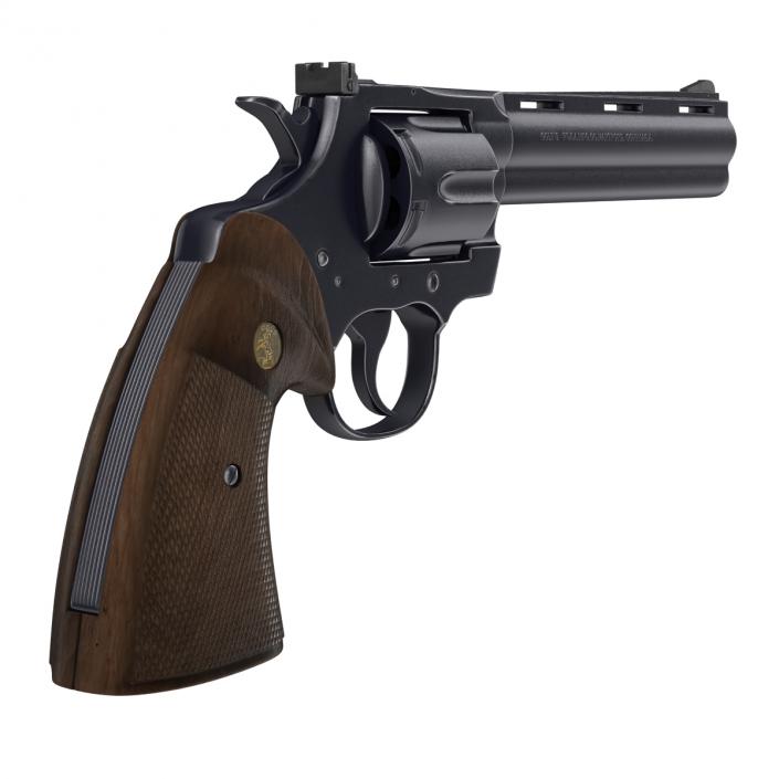 Colt Python Black 3D