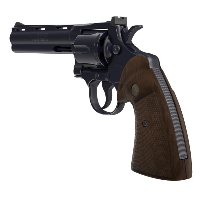 Colt Python Black 3D