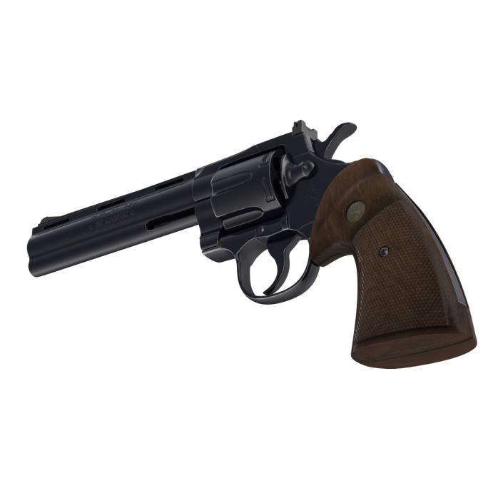 Colt Python Black 3D