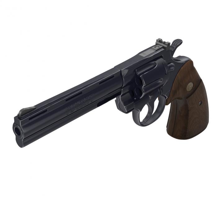 Colt Python Black 3D