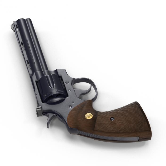 Colt Python Black 3D