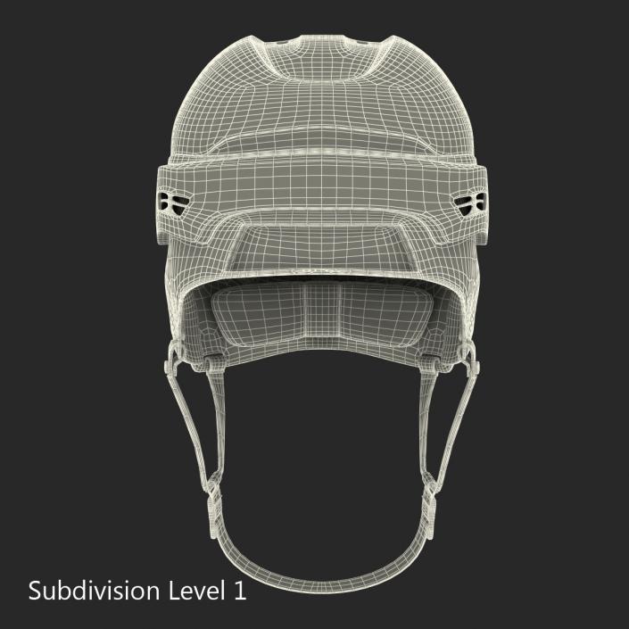 Ice Hockey Helmet 2 3D model