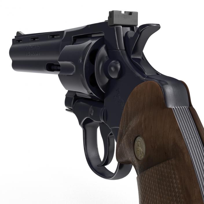 Colt Python Black 3D