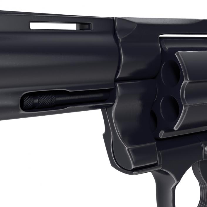 Colt Python Black 3D