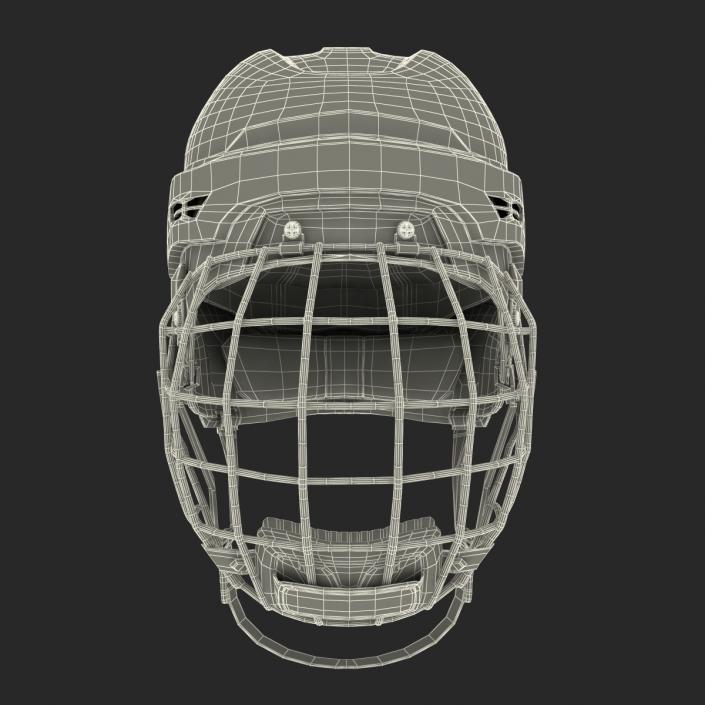 Ice Hockey Helmet 3D