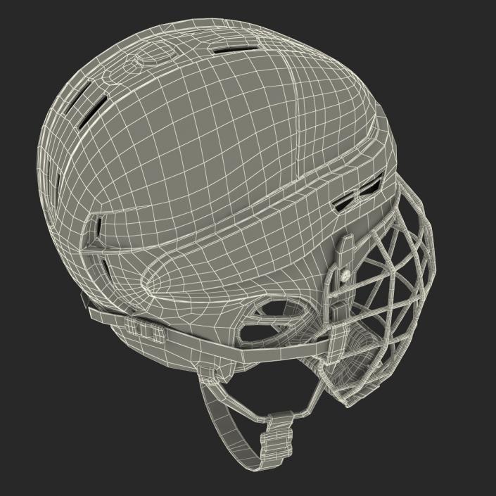 Ice Hockey Helmet 3D