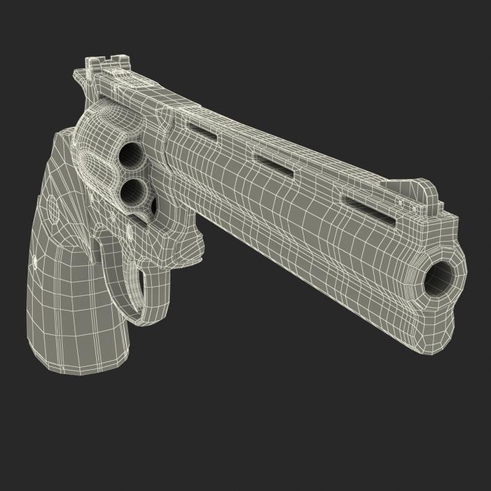 Colt Python Black 3D