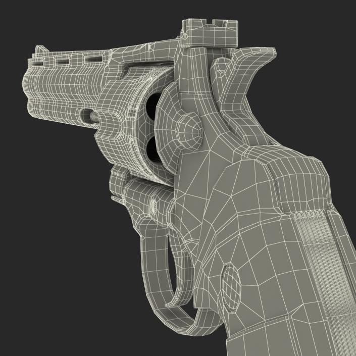 Colt Python Black 3D