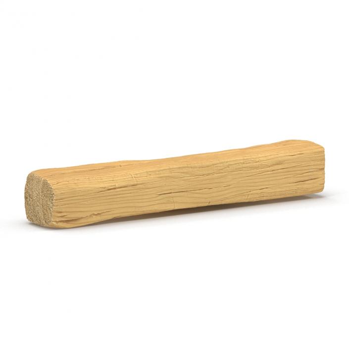 Split Wood Log 3D model