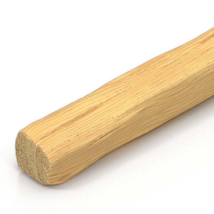 Split Wood Log 3D model