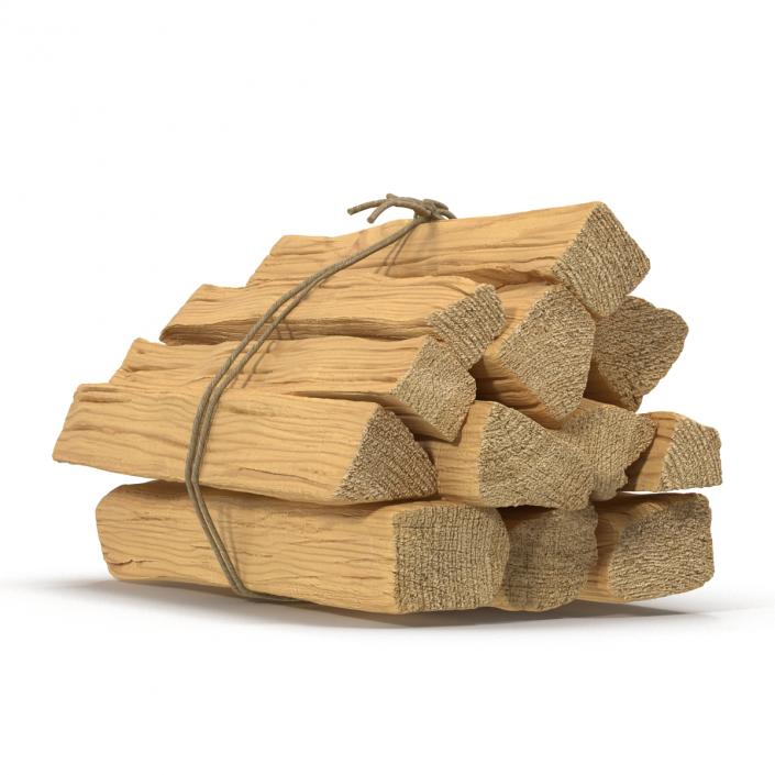 3D Bundle of Kindling Wood model